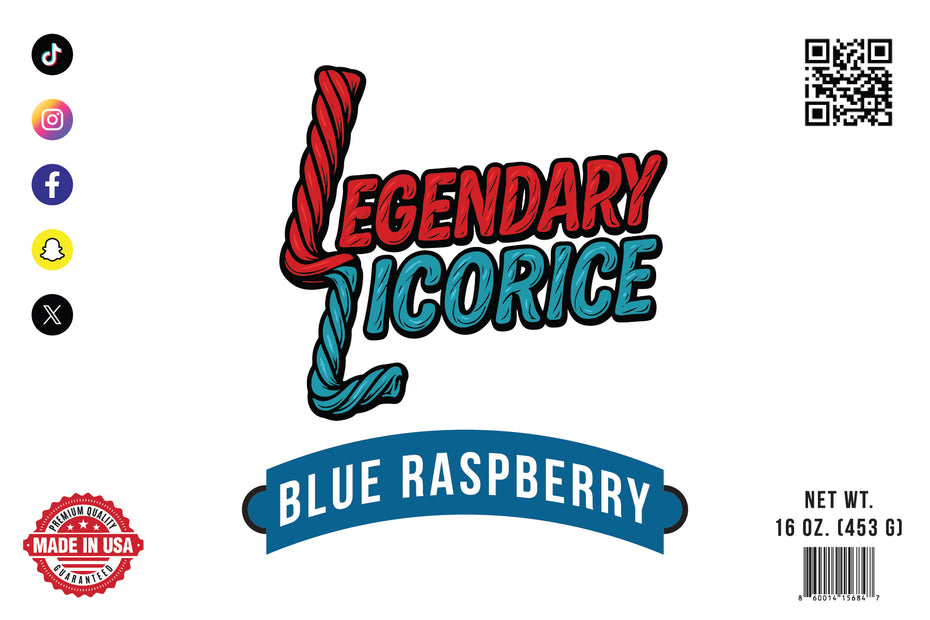Legendary Licorice - Blue Raspberry